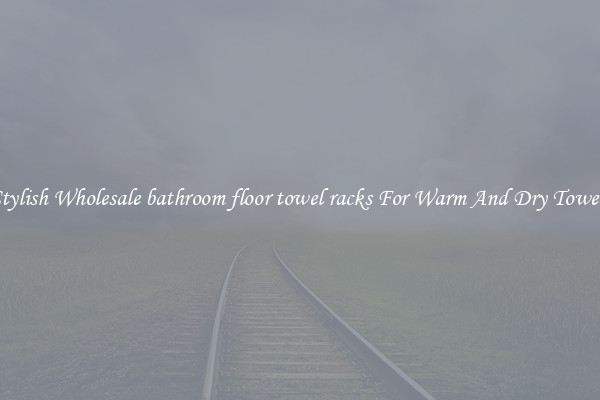 Stylish Wholesale bathroom floor towel racks For Warm And Dry Towels