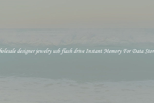 Wholesale designer jewelry usb flash drive Instant Memory For Data Storage