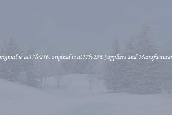 original ic at17lv256, original ic at17lv256 Suppliers and Manufacturers