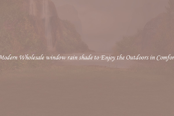 Modern Wholesale window rain shade to Enjoy the Outdoors in Comfort
