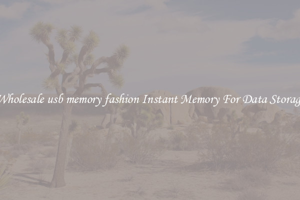 Wholesale usb memory fashion Instant Memory For Data Storage